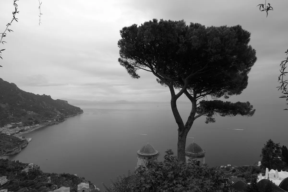 Ravello, vista del borgo