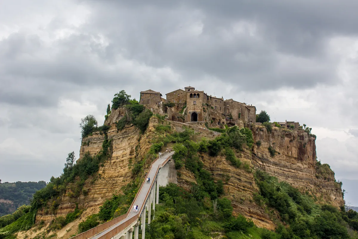 Bagnoregio, vista del borgo
