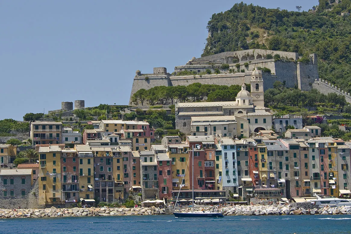 Portovenere, vista del borgo