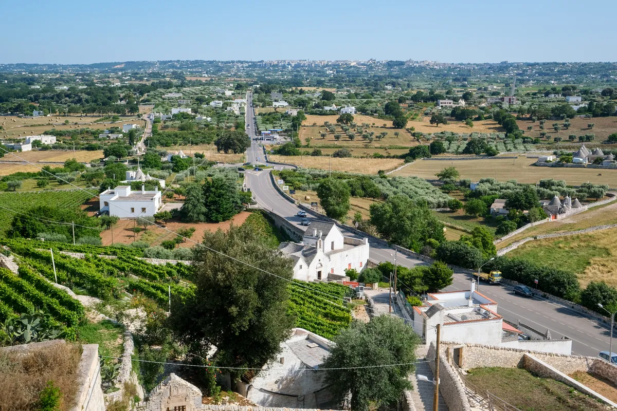 Locorotondo, vista del borgo
